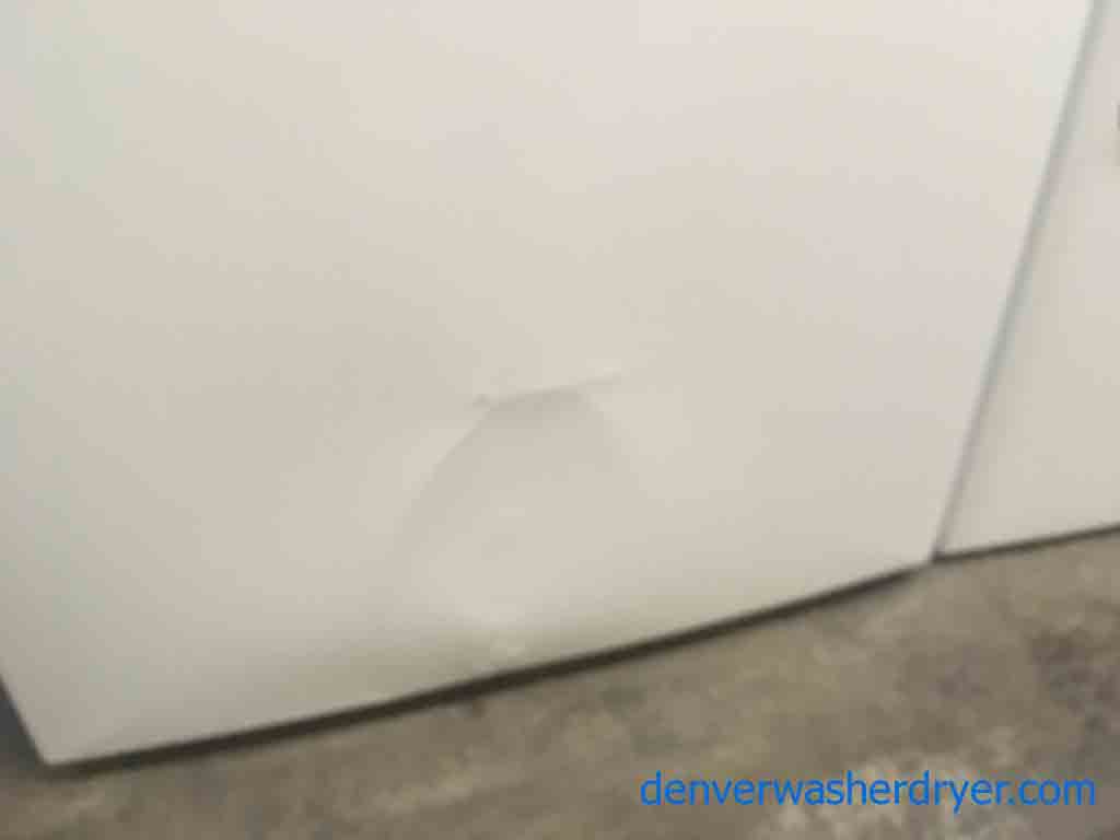 GE Top-Load Washer (New), and *GAS* Dryer Set, 1-Year Warranty