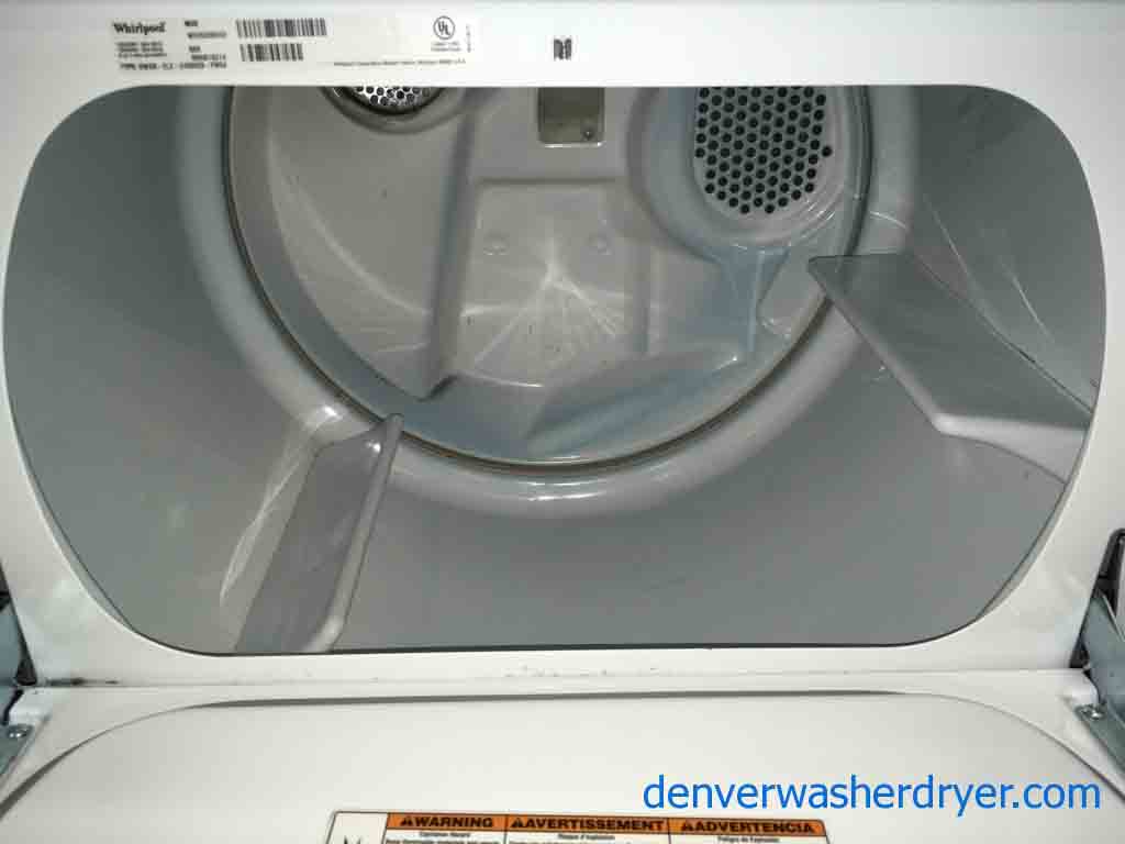 Discounted Whirlpool Dryer, 1-Year Warranty