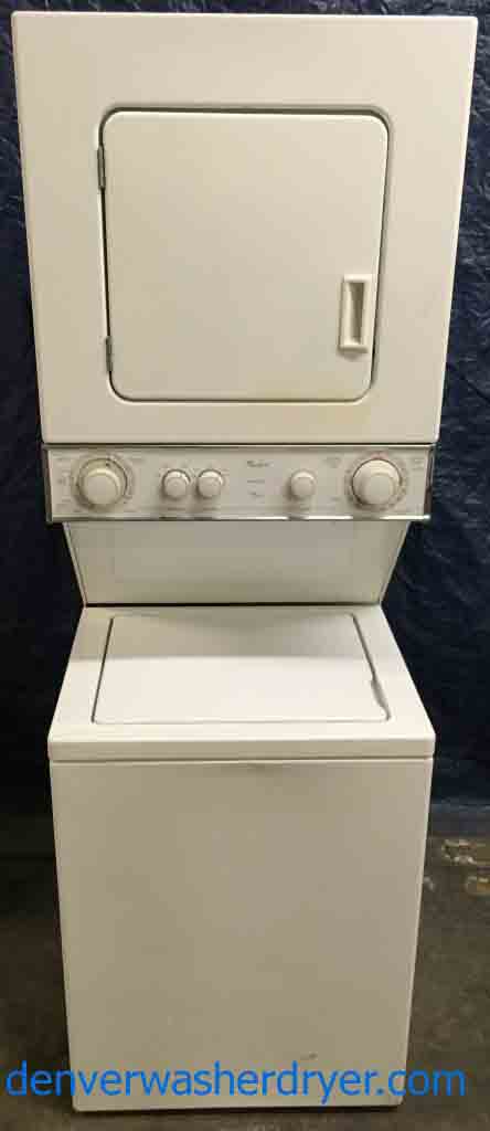 Quality Rebuilt, 24″ Thin Twin Electric Washer/Dryer Combo, w/ Direct Drive,  1-Year Warranty