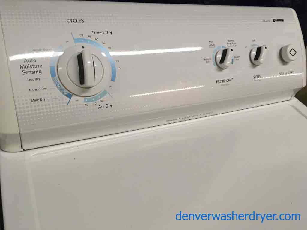 King Sized Kenmore 700 Series Washer & Dryer Set, w/ Direct Drive, 1-Year Warranty