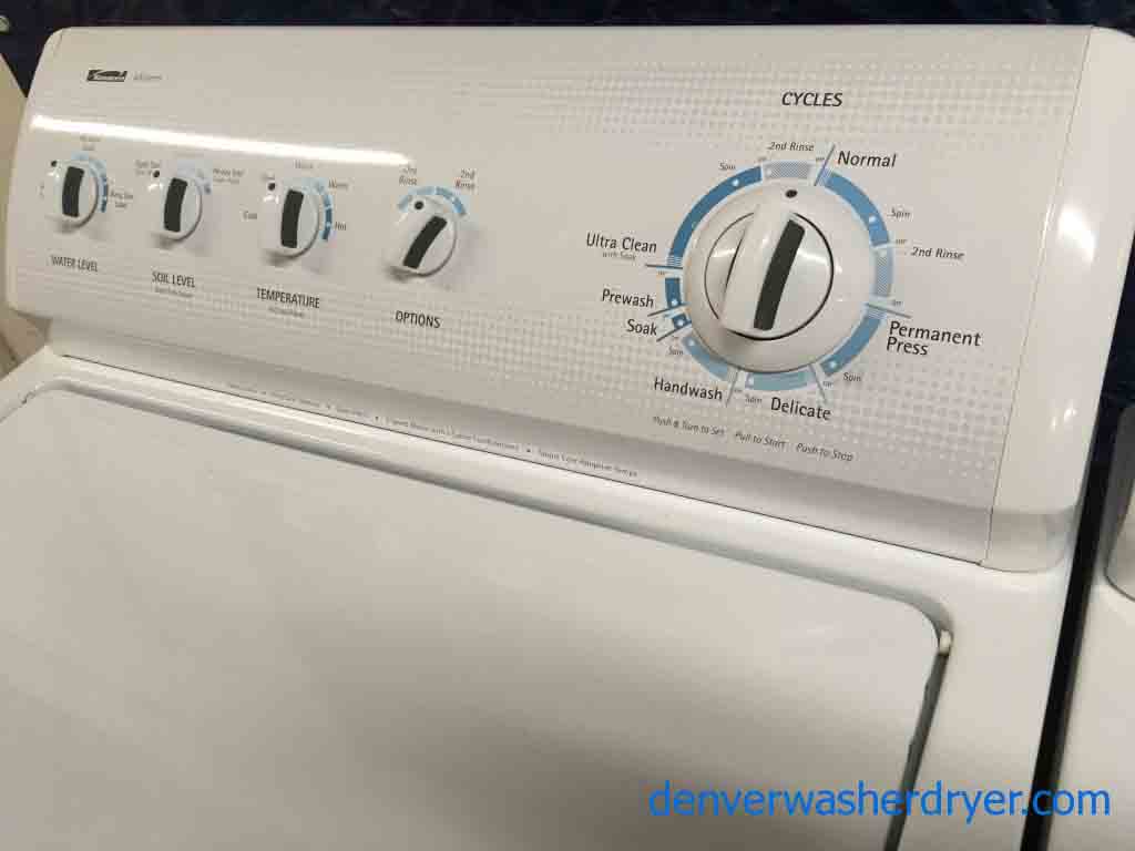 King Sized Kenmore 700 Series Washer & Dryer Set, w/ Direct Drive, 1-Year Warranty