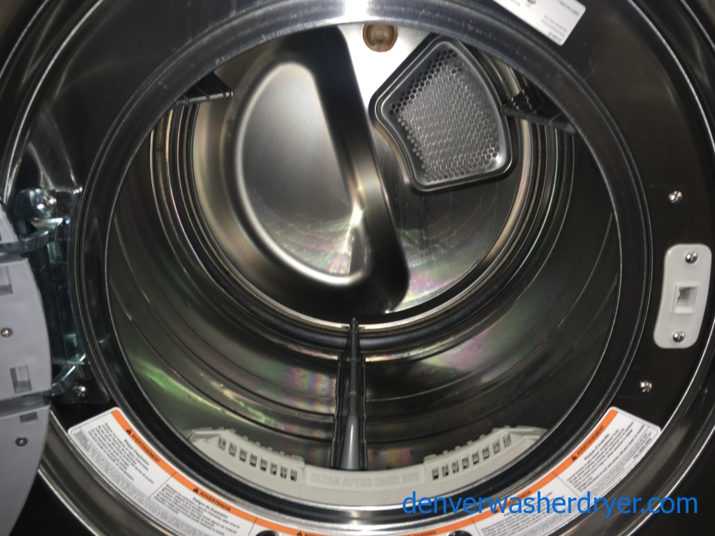 LG Front-Load Direct-Drive Washer & Electric Dryer Set,  1-Year Warranty!