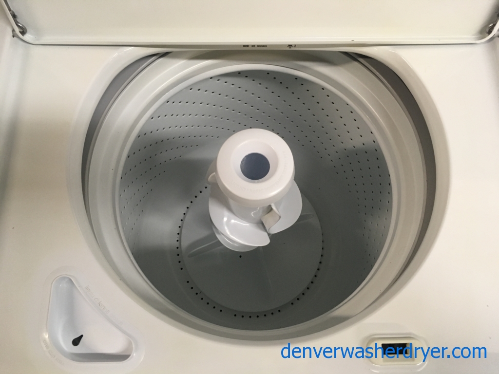 Amazing Amana Washer & Dryer Set, Full-Sized, Electric, 1-Year Warranty