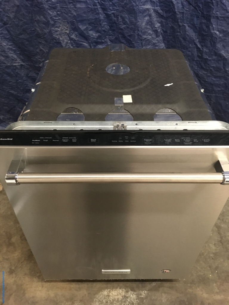 Brand-New 24″ KitchenAid, Stainless Steel Dishwasher,  1-Year Warranty!