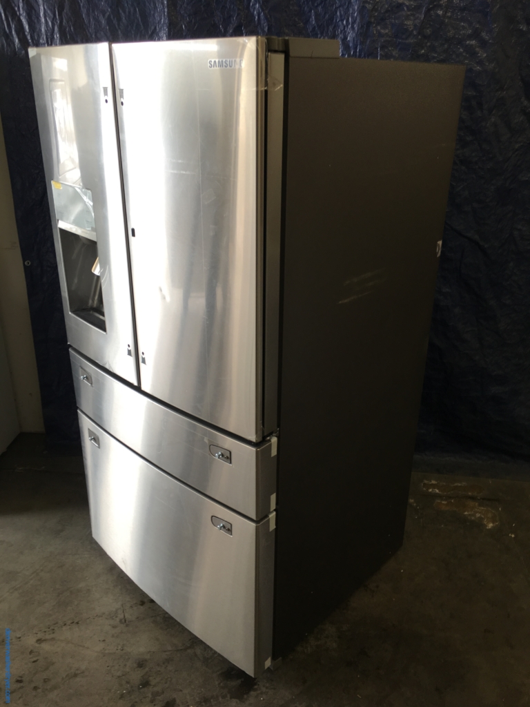 New Samsung Stainless 36″ 4-Door French Door Refrigerator (28 Cu. Ft. ), 1-Year Warranty