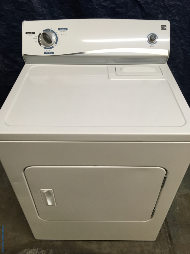 Large Images for Wonderful “FlatBack” Kenmore Dryer, Electric, Super