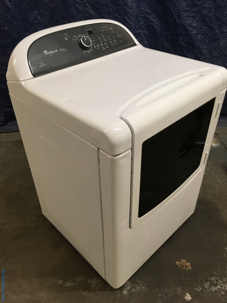 Over-Sized HE Whirlpool Cabrio Platinum (220v) Dryer, 1-Year Warranty