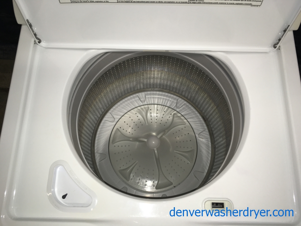 HE Whirlpool Energy Star Washer, 1-Year Warranty