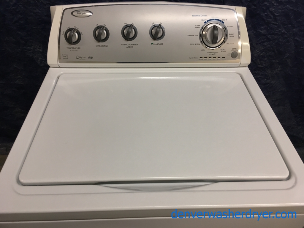 HE Whirlpool Energy Star Washer, 1-Year Warranty