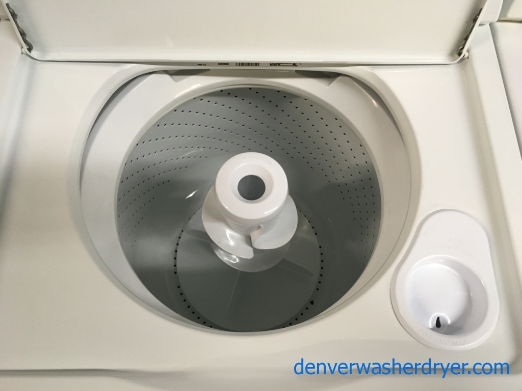 Heavy-Duty Whirlpool Direct Drive Washer & Electric Dryer, Quality Refurbished, 1-Year Warranty