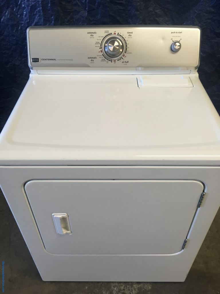 Large Images for 29″ Maytag Centennial Series Electric Dryer, 1Year