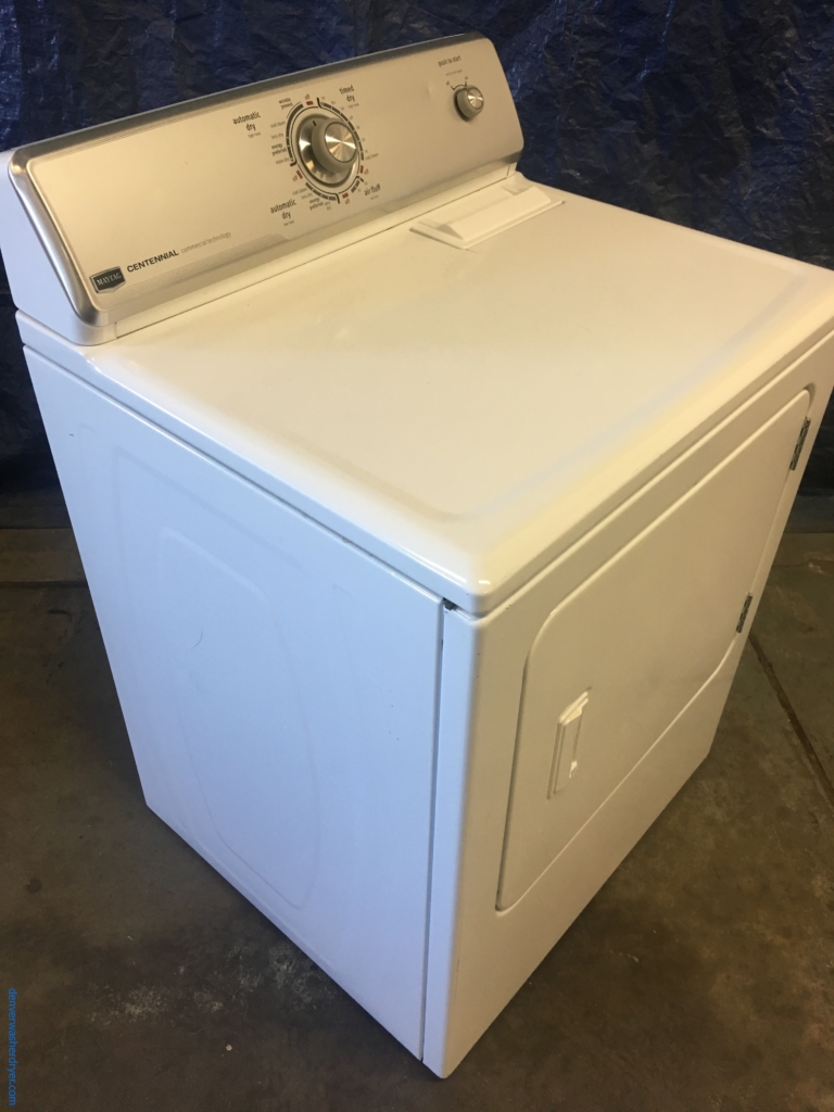 29″ Maytag Centennial Series Electric Dryer, 1-Year Warranty