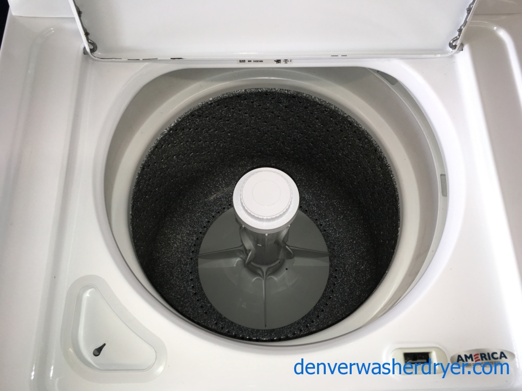 Roper (Whirlpool) Washer & Electric Dryer Set, 1-Year Warranty