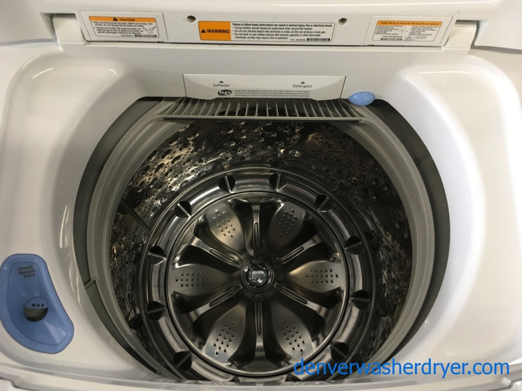 LG Top-Load Smart HE Washer with Direct-Drive, 1-Year Warranty