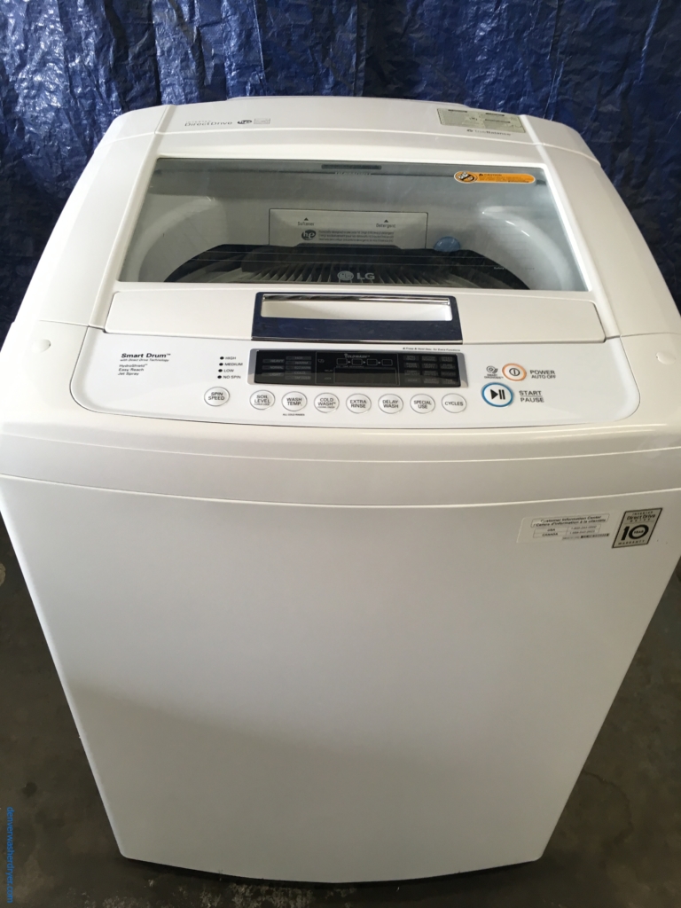LG Top-Load Smart HE Washer with Direct-Drive, 1-Year Warranty