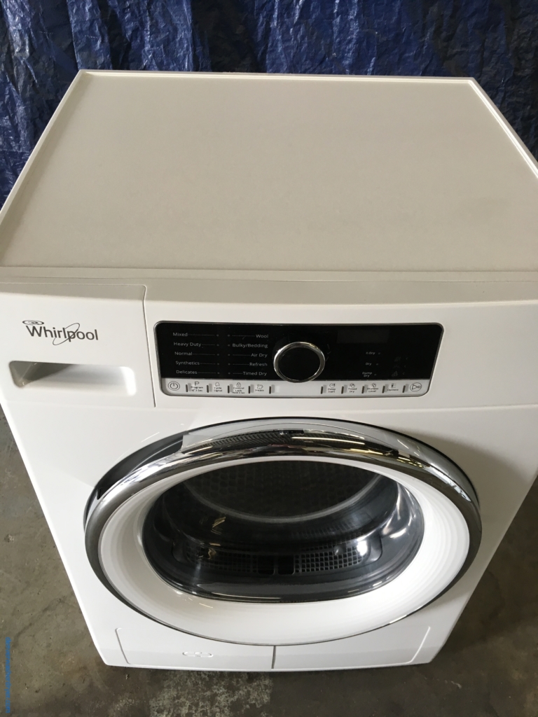 BRAND-NEW 24″ Whirlpool Stackable Front-Load Ventless Dryer 240v, 1-Year Warranty