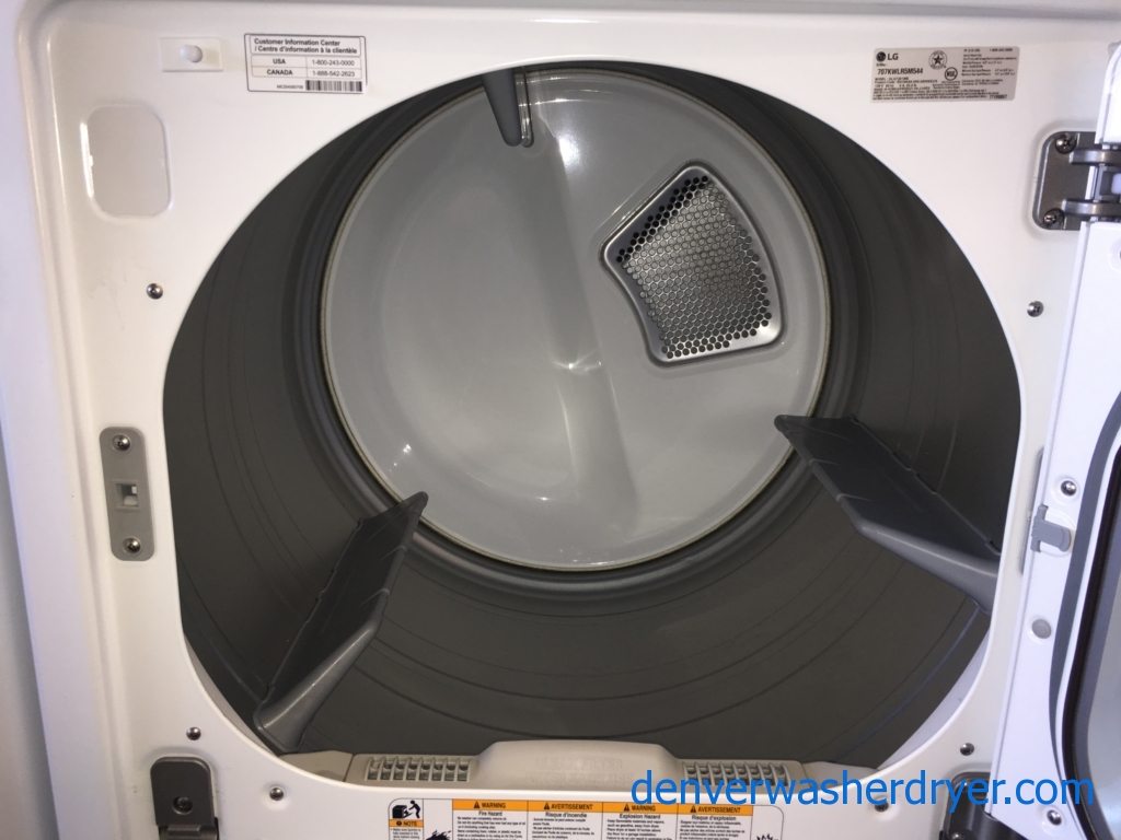 BRAND-NEW LG Smart Top-Load Washer & Smart *GAS* Dryer Set, 1-Year Warranty