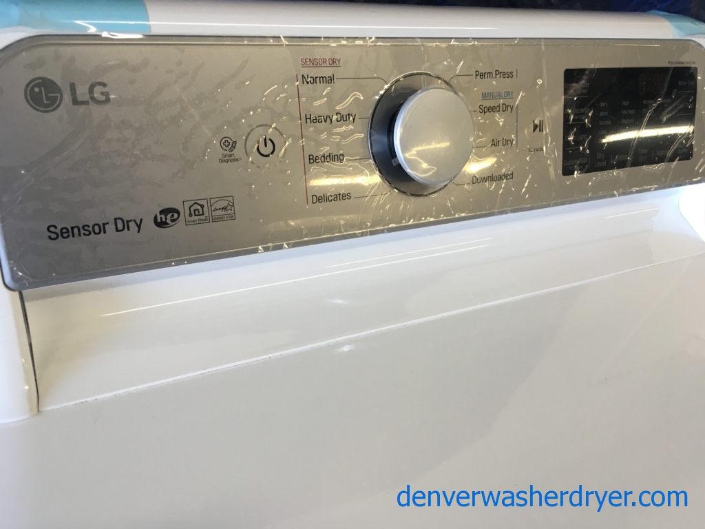 BRAND-NEW LG Smart Top-Load Washer & Smart *GAS* Dryer Set, 1-Year Warranty
