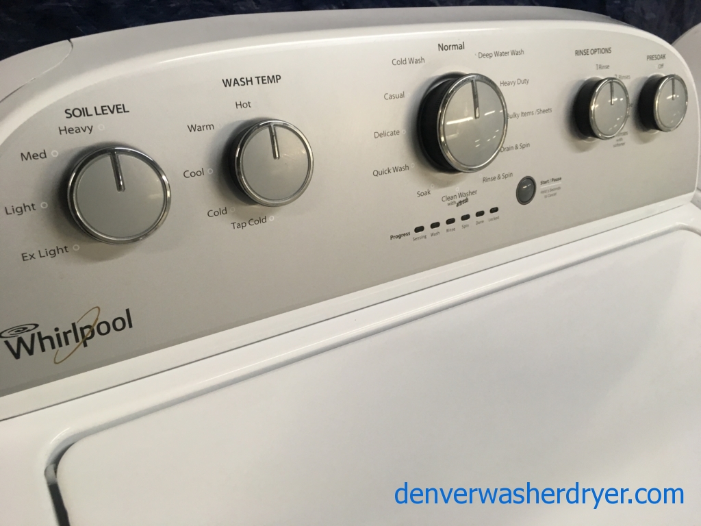 Large Images for BRANDNEW Whirlpool Cabrio HE TopLoad Washer & 240v