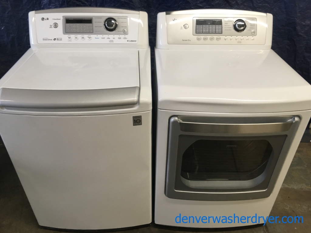 Large Images for *Used* LG HE TopLoad DirectDrive Energy Star Washer