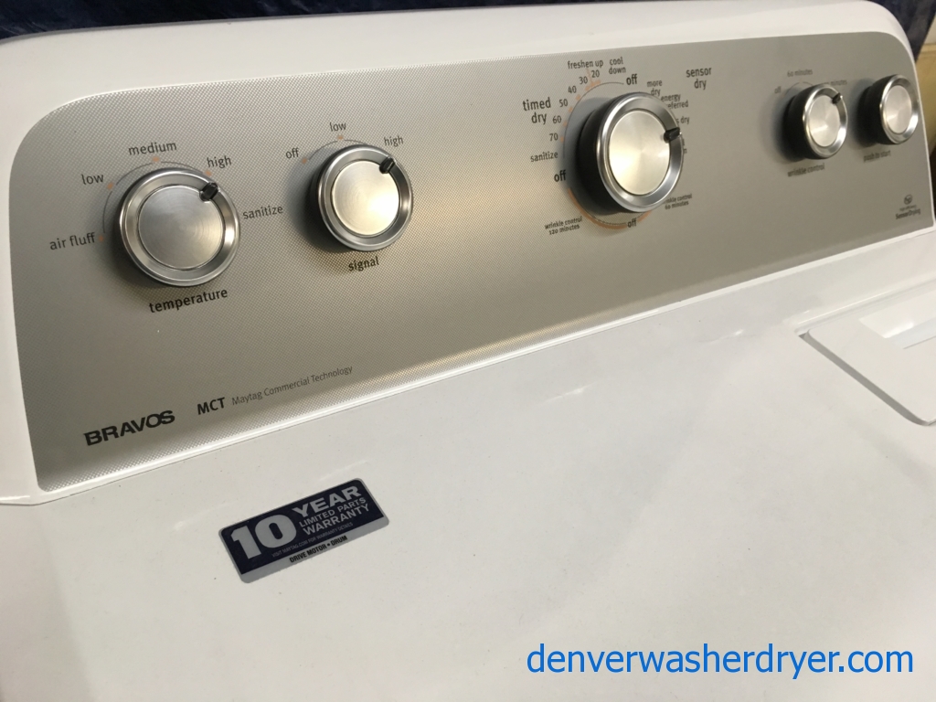 Large Images for BRANDNEW Maytag Bravo Series HE TopLoad Washer & Gas