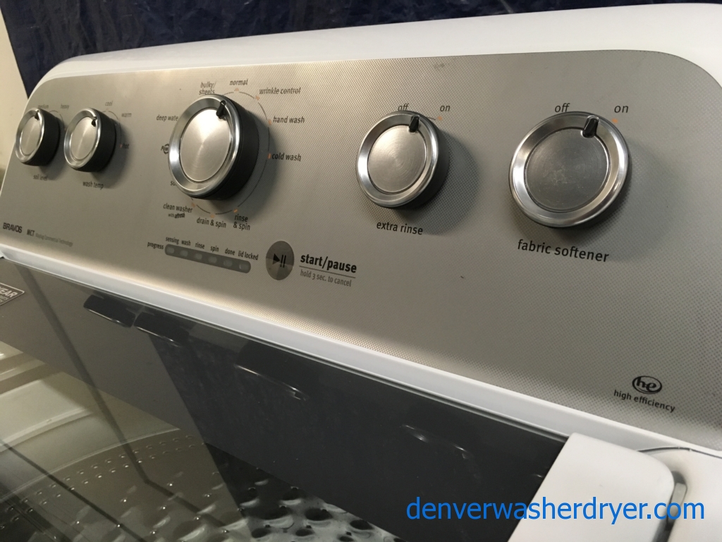 Large Images for BRANDNEW Maytag Bravo Series HE TopLoad Washer & Gas