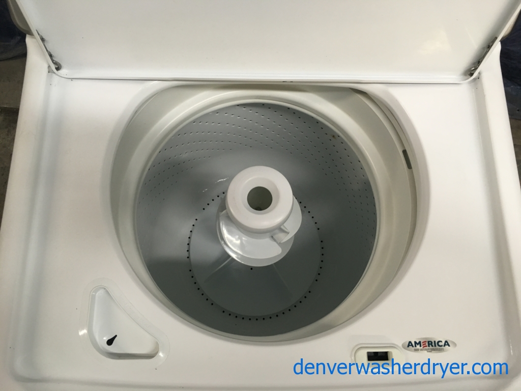 27″ Maytag Centennial Full Speed Top-Load Washer with Agitator, 1-Year Warranty
