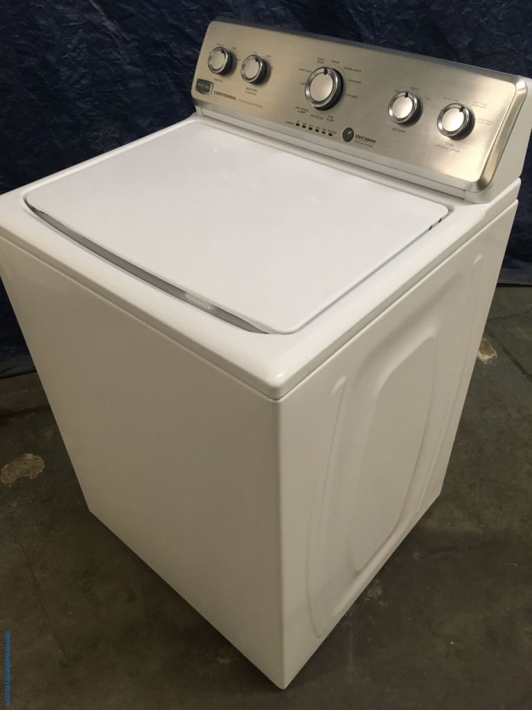 27″ Maytag Centennial Full Speed Top-Load Washer with Agitator, 1-Year Warranty
