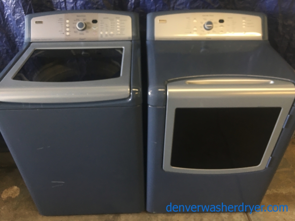 Quality Refurbished Kenmore Elite HE Top-Load Direct-Drive Washer & Electric Dryer with Smart-Dry, 1-Year Warranty