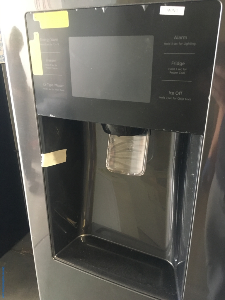 BRAND-NEW Samsung (24.6 Cu. Ft.) Black Stainless French Door Refrigerator, 1-Year Warranty