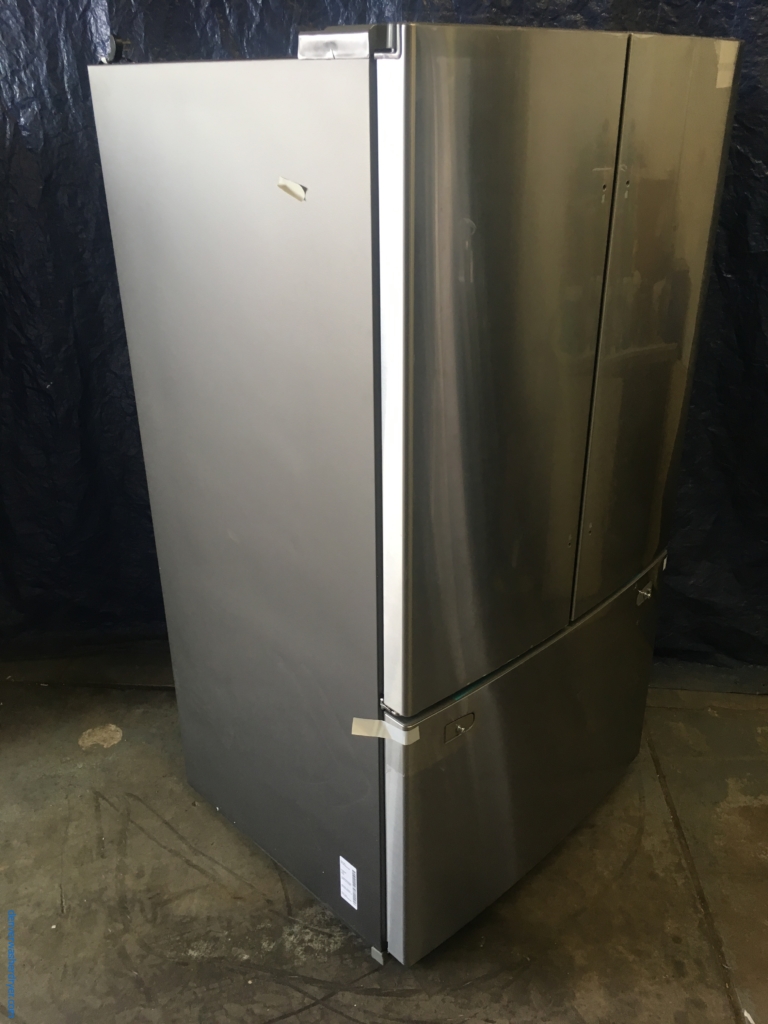 BRAND-NEW Samsung Stainless French Door (25.5 Cu. Ft.) Refrigerator with Internal Water Dispenser, 1-Year Warranty