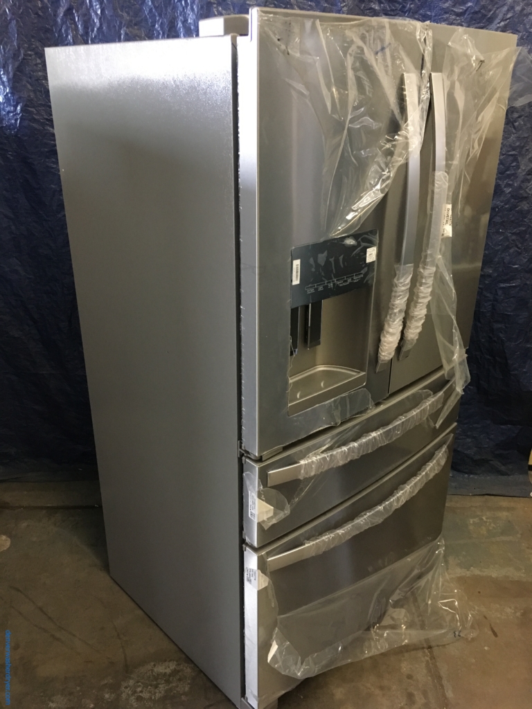 BRAND-NEW 36″ Whirlpool (24.5 Cu. Ft.) Stainless French Door Refrigerator, 1-Year Warranty