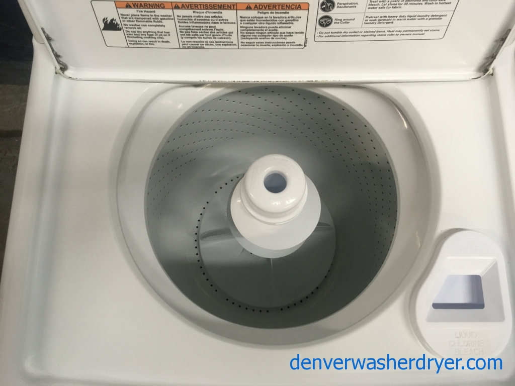 Quality Refurbished King-Size Kenmore Elite Direct-Drive Top-Load Washer, 1-Year Warranty