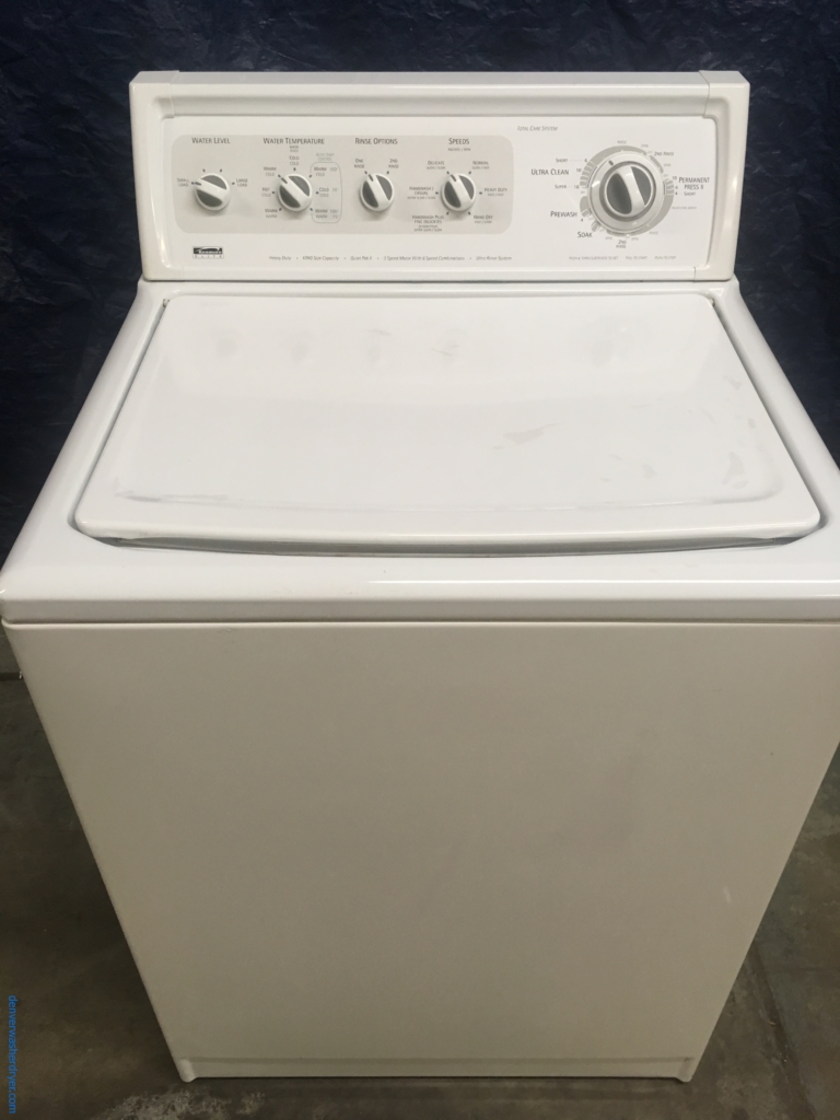 Quality Refurbished King-Size Kenmore Elite Direct-Drive Top-Load Washer, 1-Year Warranty