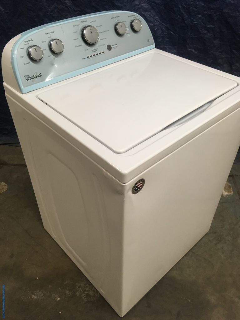 BRAND-NEW Top-Load Whirlpool HE with Agitator Washer, 1-Year Warranty
