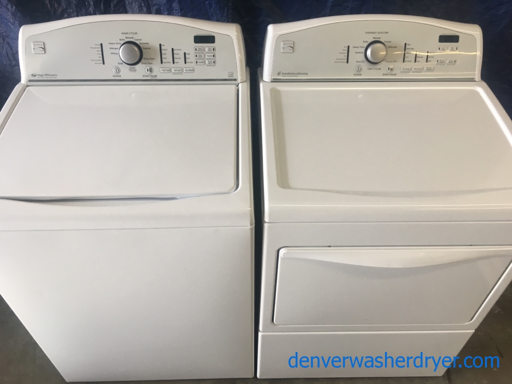 Large Images for HE Kenmore Energy Star TopLoad Washer & Electric