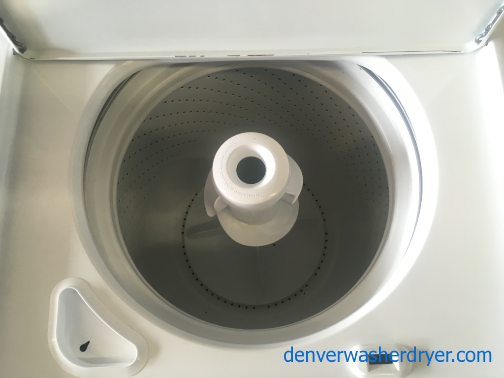 Maytag Centennial Commercial Technology Top-Load Washer & Electric 220v Dryer, 1-Year Warranty