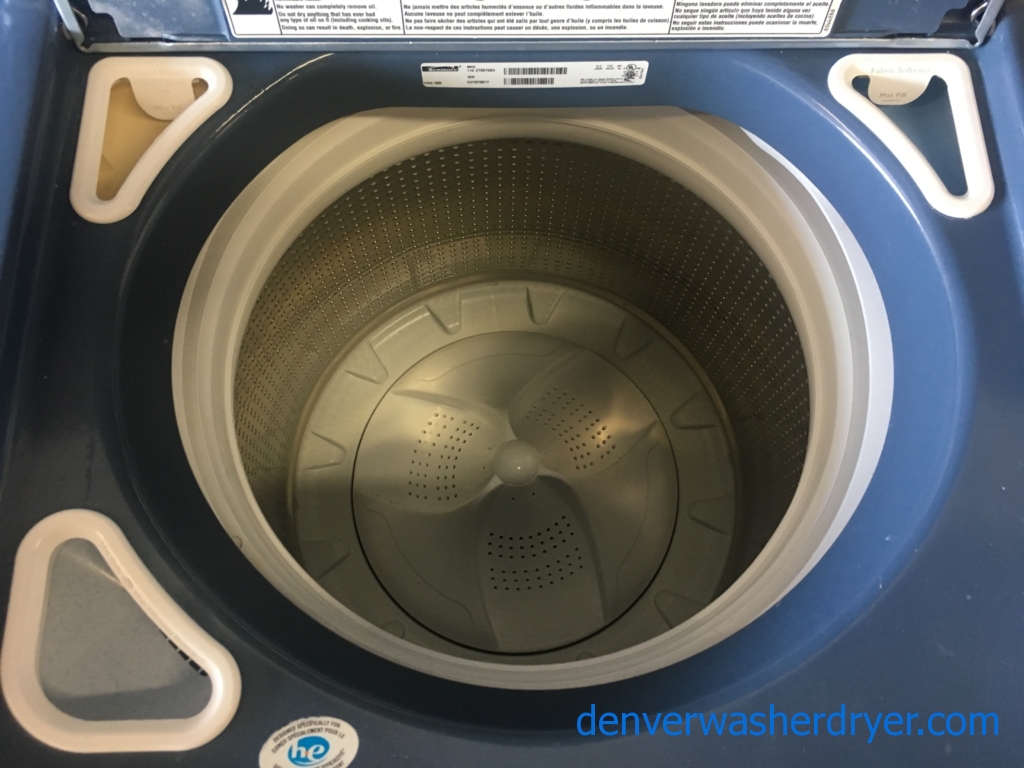 Quality Refurbished Kenmore Elite HE Top-Load Direct-Drive Washer & Electric Dryer with Smart-Dry, 1-Year Warranty