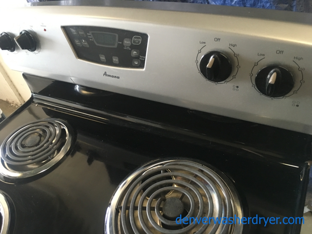 Large Images for Black CoilTop Amana (Maytag) 30″ Freestanding