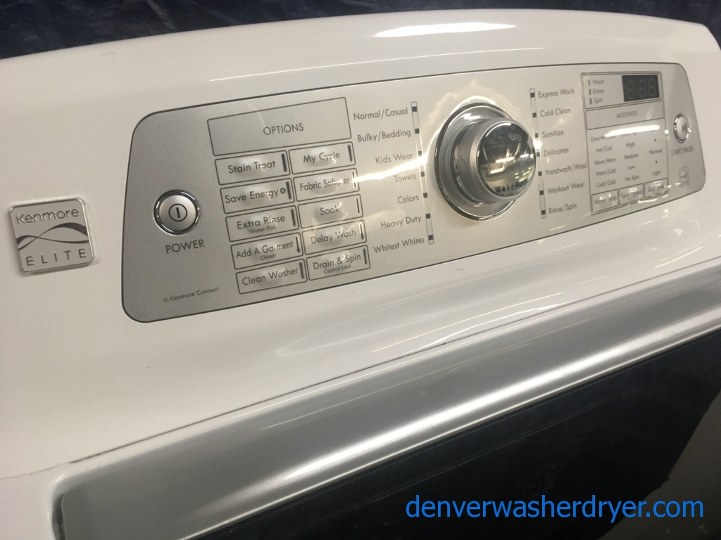 Large Images for Kenmore Elite HE TopLoad DirectDrive Washer