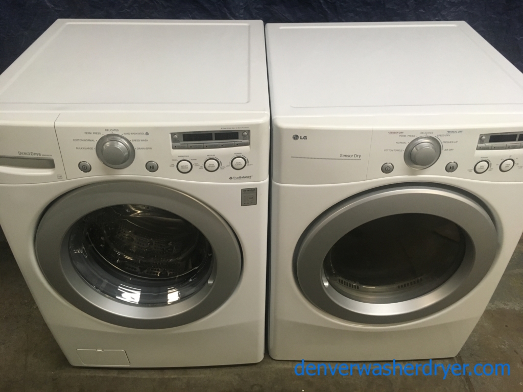 Large Images for Quality Refurbished LG HE 27″ Stackable FrontLoad ENERGY STAR Washer
