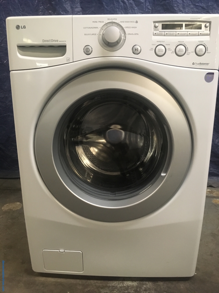 Quality Refurbished HE LG 27″ Front-Load Direct-Drive Washer, 1-Year Warranty
