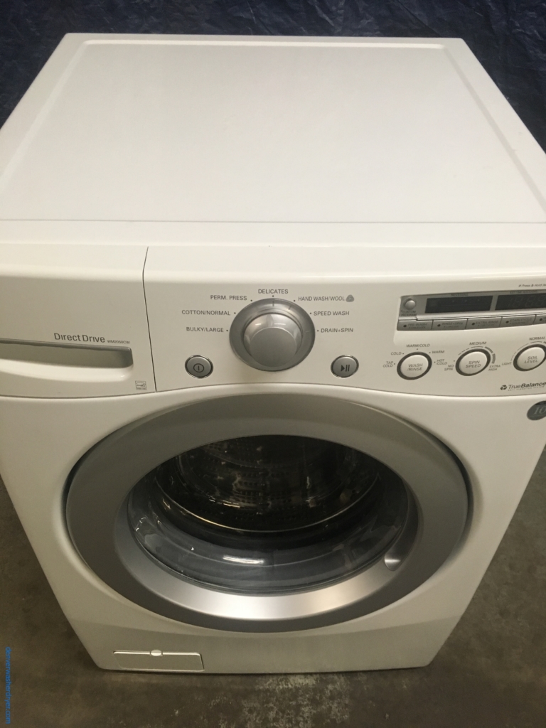 Quality Refurbished HE LG 27″ Front-Load Direct-Drive Washer, 1-Year Warranty