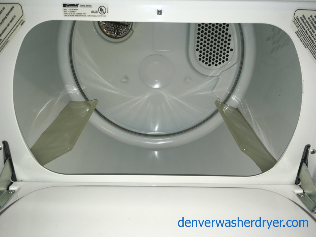29″ Quality Refurbished Kenmore Heavy-Duty Super-Capacity Electric Dryer, 1-Year Warranty