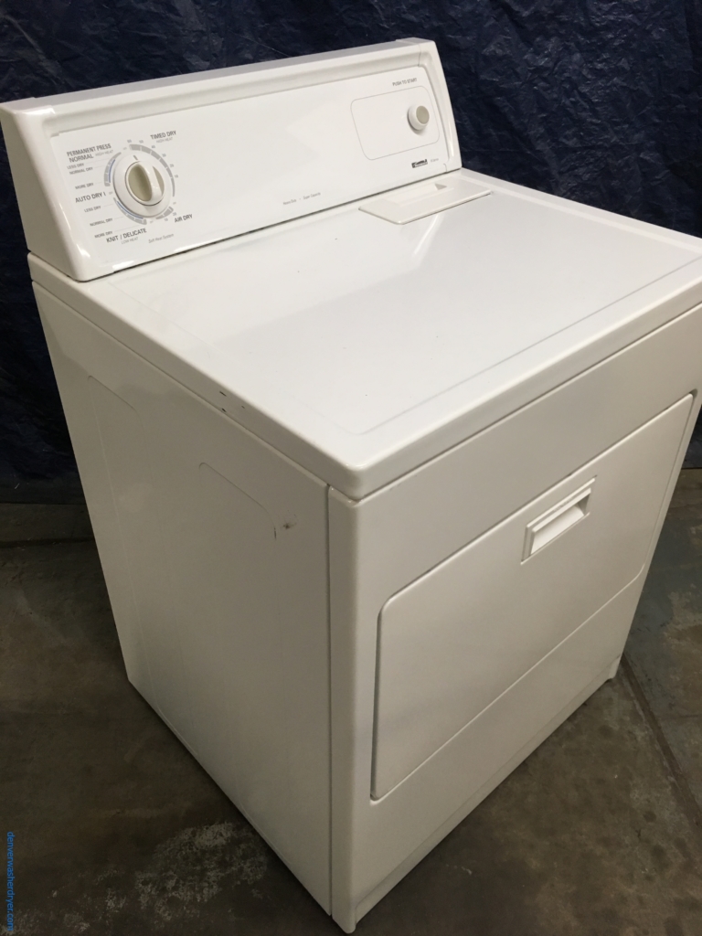 29″ Quality Refurbished Kenmore Heavy-Duty Super-Capacity Electric Dryer, 1-Year Warranty