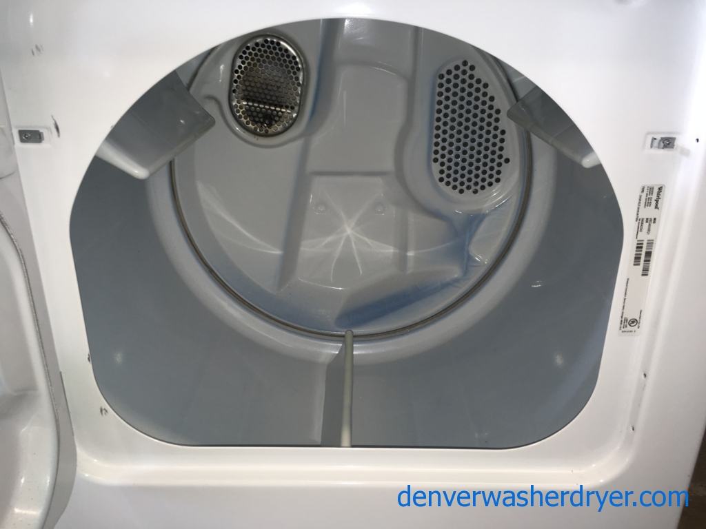 Whirlpool Super-Capacity Top-Load Washer & Electric Dryer Set, 1-Year Warranty