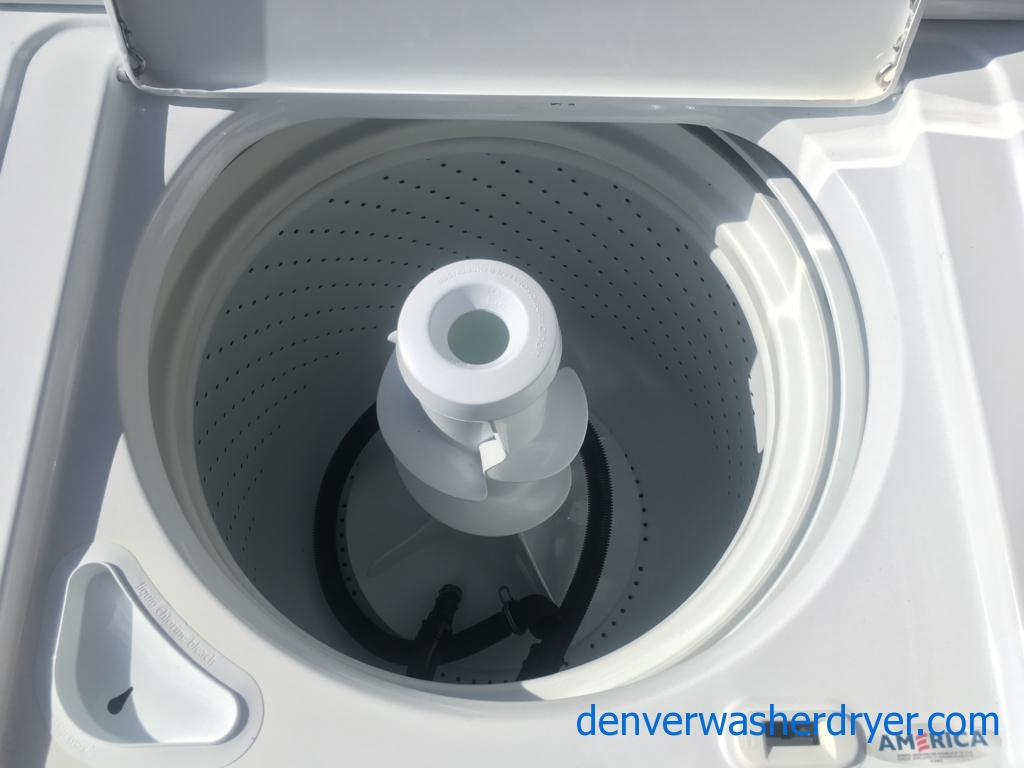 Whirlpool Super-Capacity Top-Load Washer & Electric Dryer Set, 1-Year Warranty