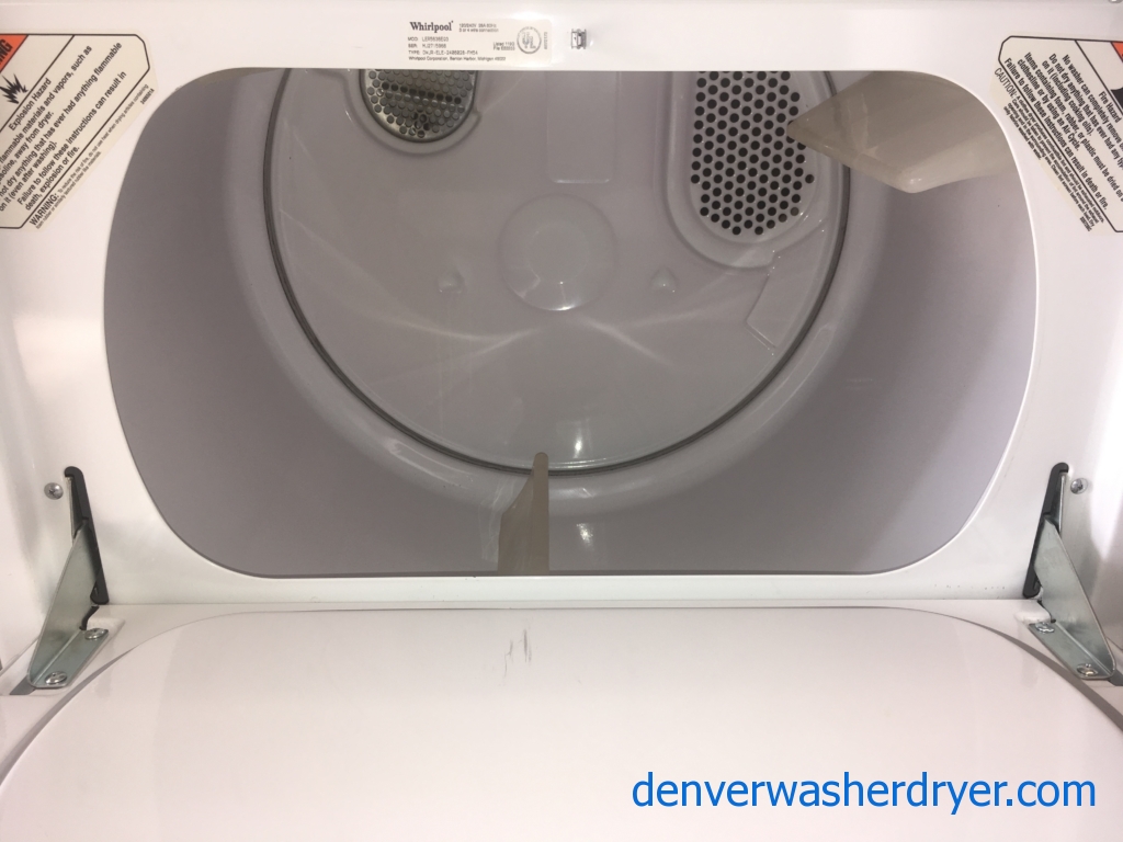 Mature, Quality Refurbished Whirlpool, Heavy-Duty Direct-Drive Washer & Electric Dryer, 1-Year Warranty