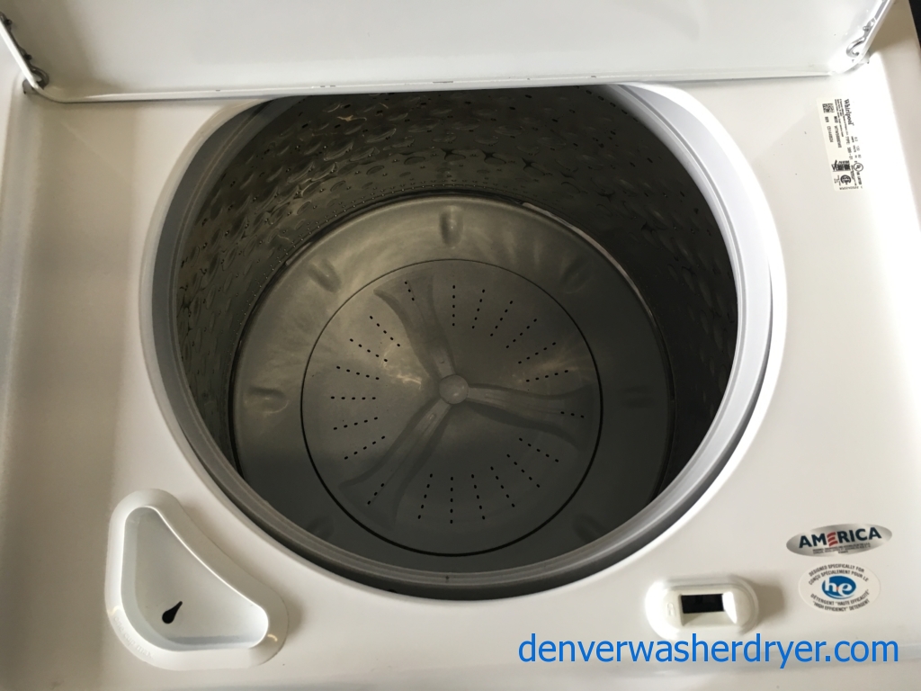 HE Whirlpool Top-Load (4.3 Cu. Ft.) Washer, 1-Year Warranty