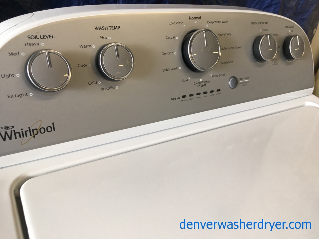 Large Images for Whirlpool HE TopLoad (4.3 Cu. Ft.) Washer, 1Year
